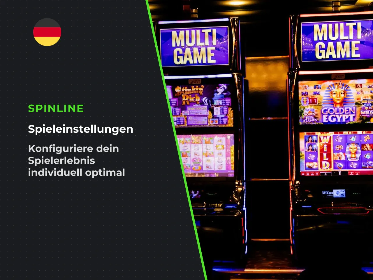 Steuerung, Interface und versteckte Einstellungen. Ein