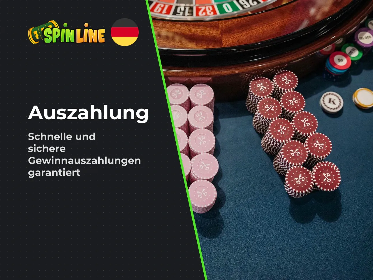 Auszahlung von Gewinnen, Dauer und Limits