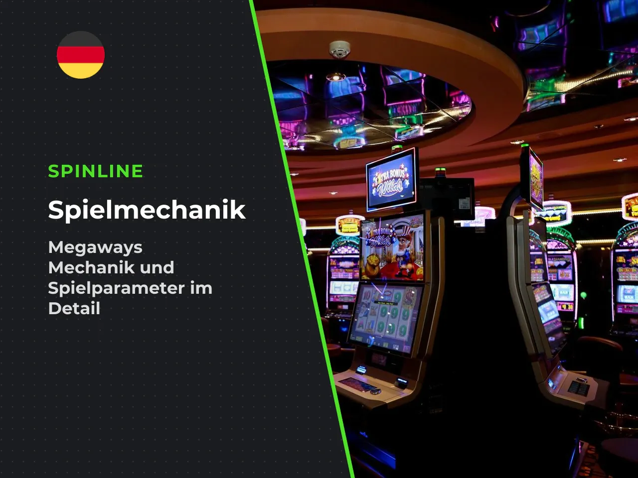 Struktur des Megaways-Slots und Spielparameter. 5