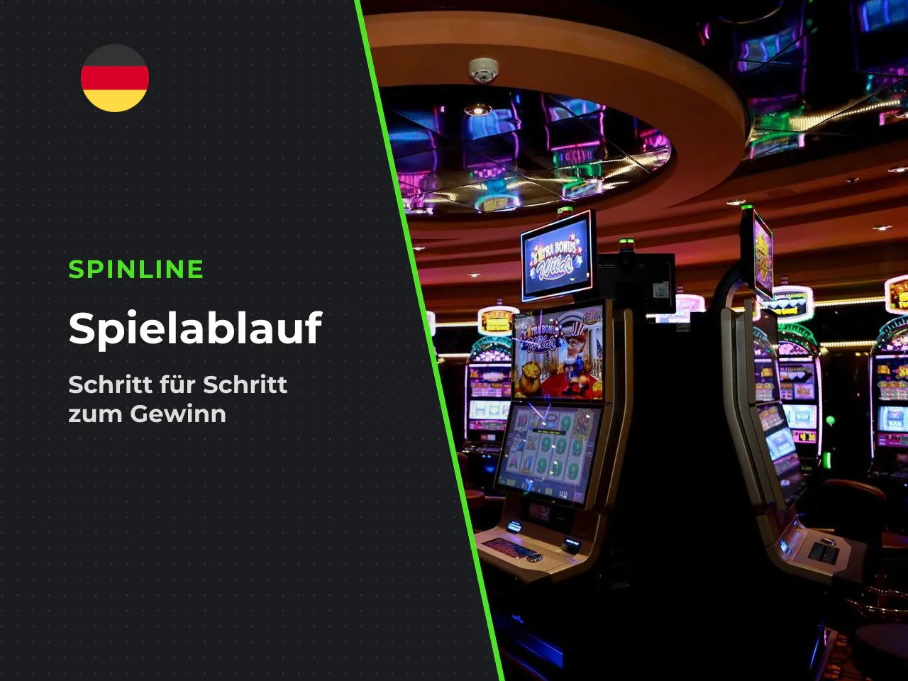 Ablauf einer Spielrunde. Der Ablauf ist