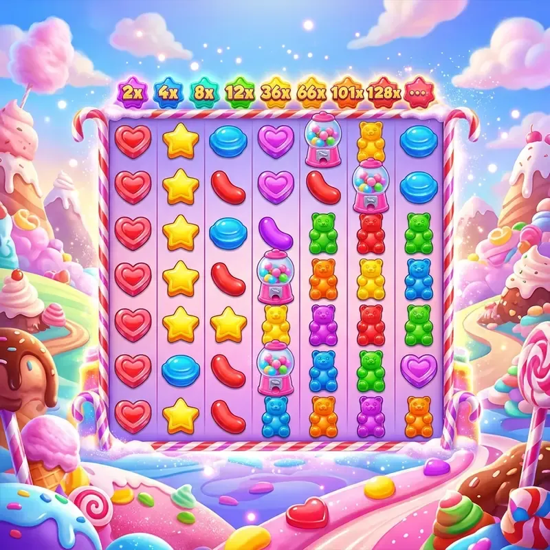Sugar Rush spielen Demo, Freispiele und