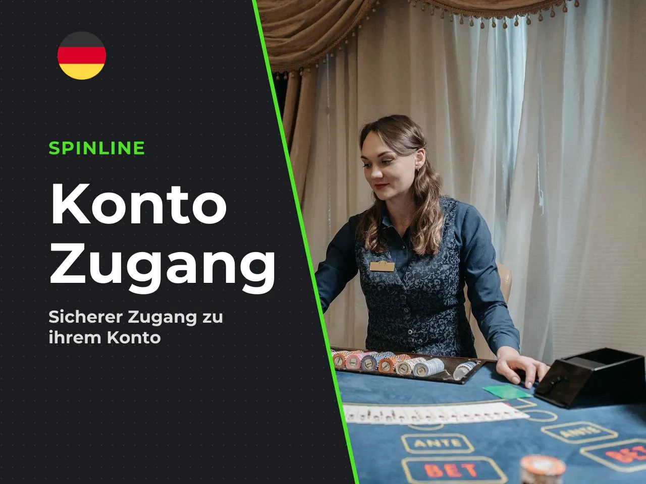 Zugang einrichten und im Konto anmelden