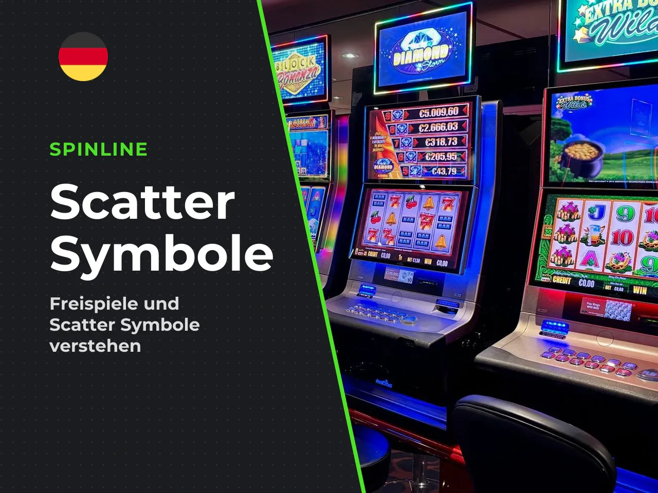Scatter Symbol und Start der Freispiele