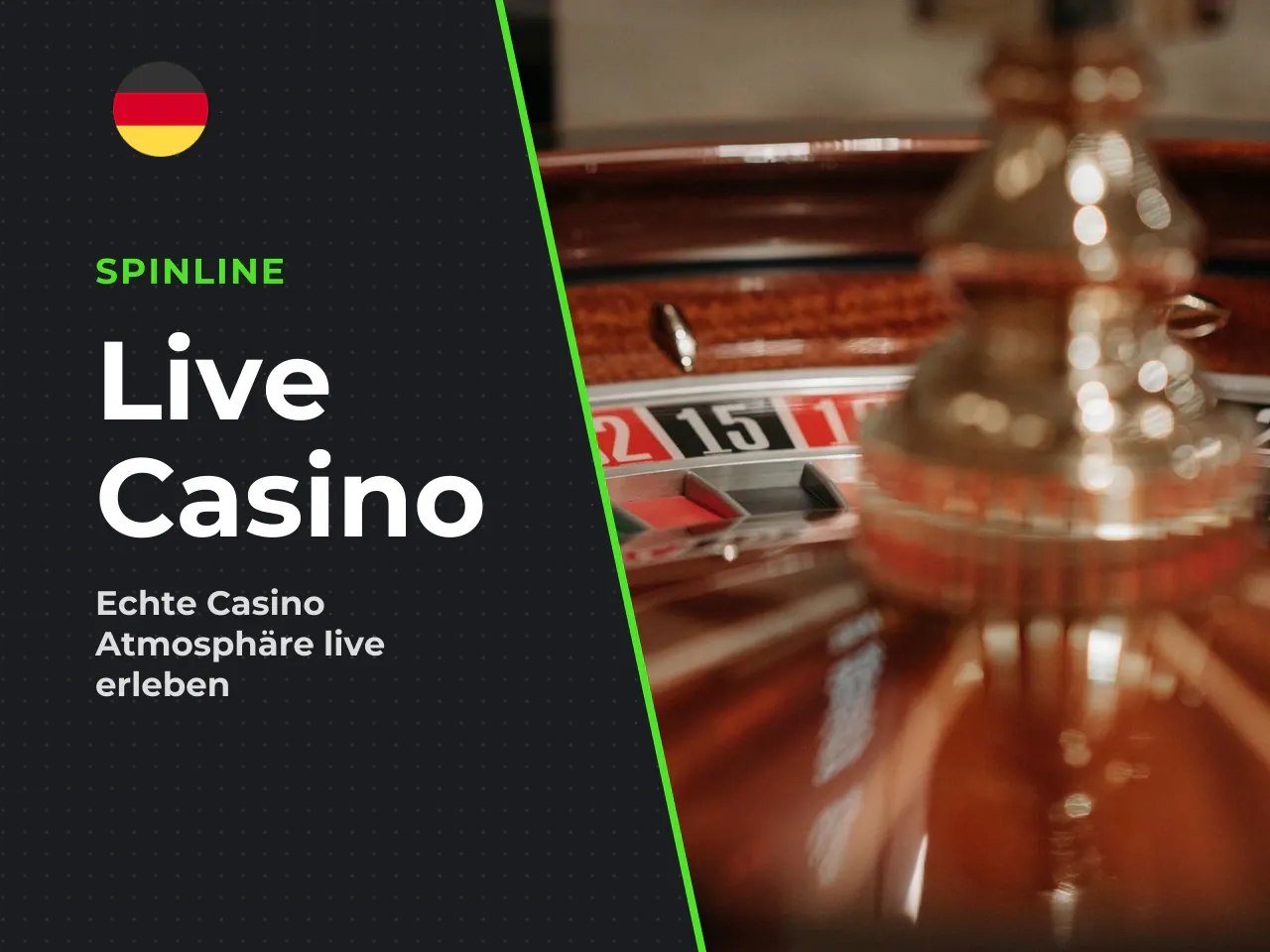 Live-Casino, Tischspiele und Live-Spiele. Das Live-Casino