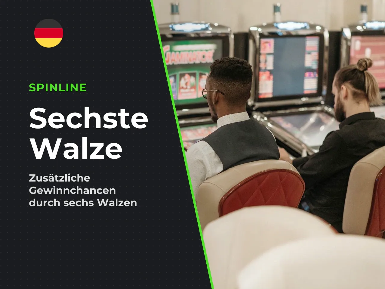 Die sechste Walze im Detail. Die