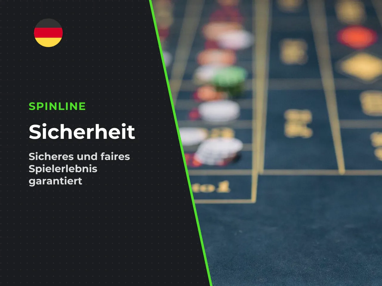 14 Spinline Lizenz, Sicherheit und Spielerschutz