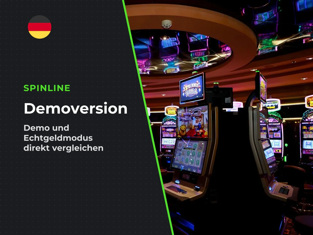 Demo-Version und Echtgeldmodus im Vergleich. Die