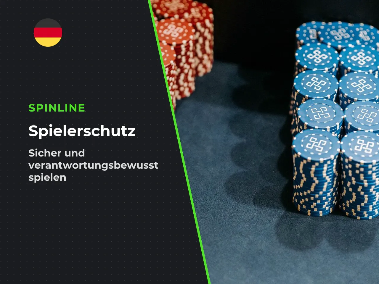 Verantwortungsvolles Spielen. Glücksspiel ist Unterhaltung, keine